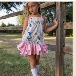 Nelly Madison Pink Gypsy dress Size 2